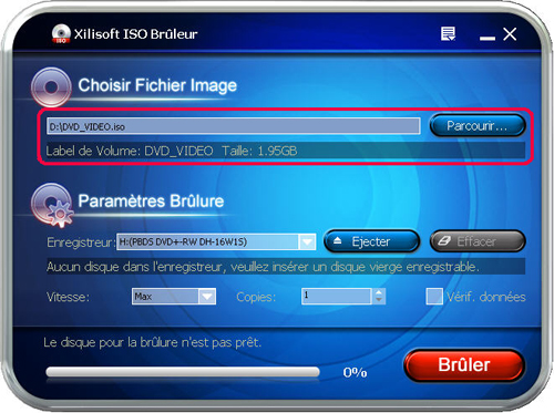 Xilisoft ISO Brûleur