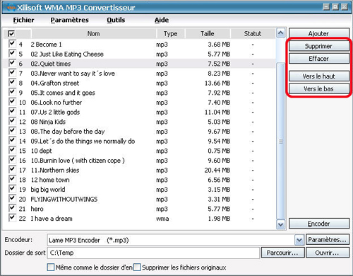Xilisoft WMA MP3 Convertisseur